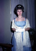 Ann Bennett; prom dress